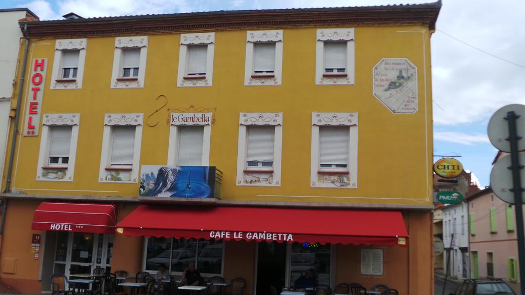 Hotel Le Gambetta Carmaux エクステリア 写真